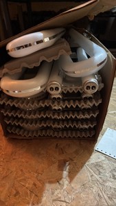 Open Case of Philips Fluorescenf Light Bulbs, 12 Light Bulbs in Case, F840CW-3-EW U Shaped Bulbs, 35 Watts,