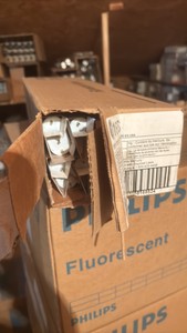 Full Case of General Electric G39BXSPX41 Fluorescent Light Bulbs, 10 Bulbs in Box, 39 Watts, 4100K Color Temp, 4-Pin