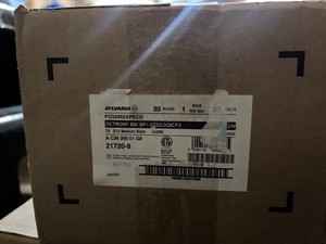 Box Sylvania Flourescent Light Bulbs, 30 Bulbs, FO32865XPECO, T8 Medium Bi-Pin, 32 Watt, 6000K Cool White