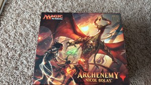 Magic the Gathering Archenemy Nicol Bolas Game Complete