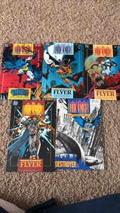 Batman Legends of the Dark Knight Comic Book Lot, 5 Comics, Numbered 23,24,25,26,27