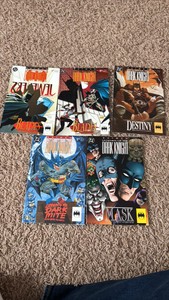 Batman Legends of the Dark Knight Comic Book Lot, 5 Comics, Numbered 33,34,35,38,39