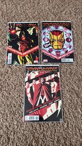 Iron Man Legacy Comic Book Lot, 3 Comic Books