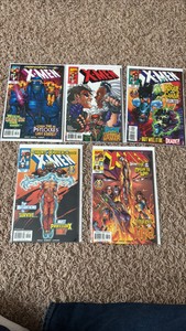 X-Men Comic Book Lot, Number 78,79,81,84,85