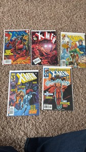 X-Men Comic Book Lot, 5 Comic Books