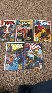 X-Men Comic Book Lot, 5 Comic Books