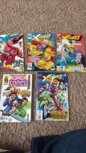 X-Force Comic Book Lot, 5 Comics in Lot (Spinoff Series From X-Me )