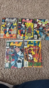Punisher 2098 Comic Book Lot, 5 Comic Books from Marvel