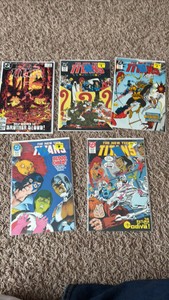 Tales of the Teen Titans Vintage Comic Book Lot, 5 Comics in Lot, DC Comics