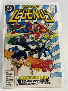 Legends DC Comic Book Issue #6, Vintage Superman, Batman, Flash and More