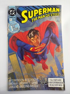 Superman The Man of Steel 1st Issue DC Comics