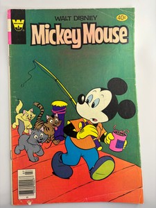Mickey Mouse Comic Book #7 Walt Disney Vintage