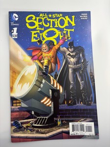 All-Star Section Eight Comic Book 1st Issue, DC Comics Featuring Batman