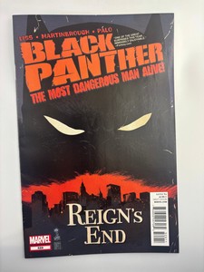 Black Panther Most Dangerous Man Alive Reigns End Comic Book Marvel #529