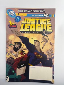 Justice League Unlimited First Issue #1 Free Comic Book Day Version DC Comics