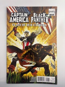 Captain America and Black Panther Flags of Our Fathers Issue #1 of 4 Limited Series