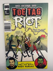Toe Tag Riot First Issue #1 Black Mask Comics and Hot Topic