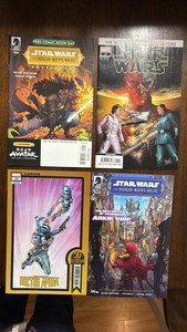 Star Wars Comics Lot, 4 Comics