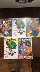 Superboy Comic Book Lot 5 Comics DC