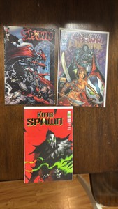 Spawn Comic Book Lot, 3 Comics Image Brand