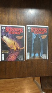 Stranger Things Comic Book Lot, 2 Comics Dadk Horse Comics