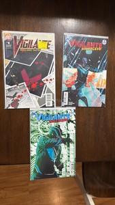 Vigilante Comic Book Lot, 3 Comics Includinf First Issue DC Comics