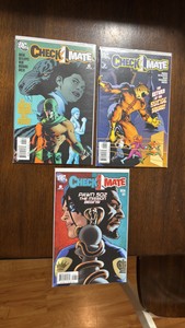 Check Mate Comic Book Lot #s 6,7,8 DC Comics