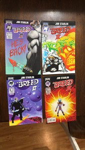 Breed 2 Comic Boook Lot, Issues 1,2,5,6 Bravura Comics
