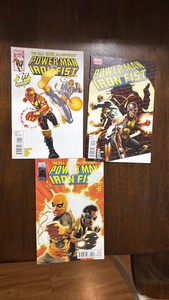 Power Man and Ironfist Comic Book Lot Includinf First Issue #1 Marvel