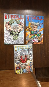 Troll Comic Book Lot, Includes First Issue Image Comics