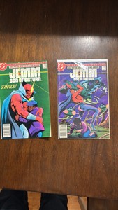 Jen Son of Saturn Comic Book Lot, Vintage DC Comics