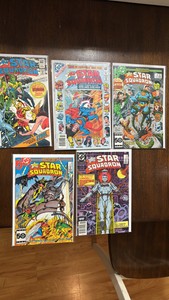 The All-Star Squadron Comic Book Lot, 5 Vintage DC Comics