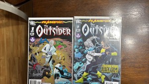 Flashpoint The Outsiders #1 and #2 DC Comics Lot