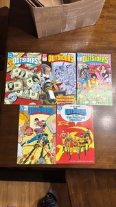 The Outsiders Comix Book Lot, 5 Comics #s 4,6,8,9,10