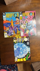 The World of Krypton Superman Comics #s 1-3 DC Comics