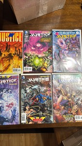 Justice League Comic Book Lot 6 Comics DC