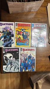 Blackhawk Comic Book Lot, 5 Comics DC