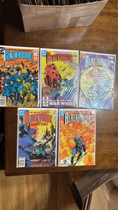 Blackhawk Vintage Comic Book Lot, 5 Comics DC