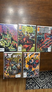 X-Men Comic Book Lot, 5 Marvel Comics