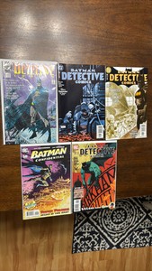 Batman Detective Comic Book Lot, 5 Comics