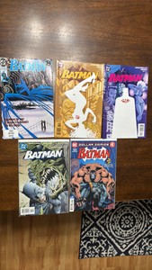 Batman comic Book Lot, 5 DC Comics