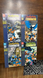 Deathstroke The Terminator Comic Book Lot, DC Comics #s 6,7,8,9