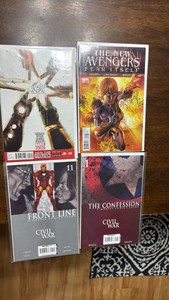 Marvel Civil War and Avengers Lot, 4 Comics
