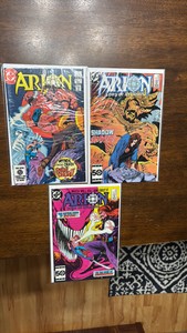 Arian Lord of Atlantis DC Comicw Book Lot, 3 Comics