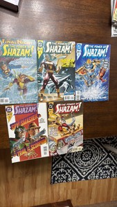 The Power of Shazam Comic Book Lot, #s 20,22,23,24,25