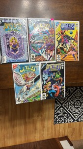 Amethyst Princess of Gemworld Comic Book Lot, Includes Special Editing 1 and Issues 1,2,3,6