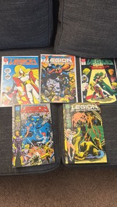 Legion of Super Heroes Comic Book Lot, Issues 23,24,25,33,34 DC Comics