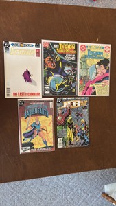 Legion of Super Heroes and Justice League and Conquerer of the Barren Earth DC Comic Books Lot