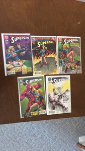 Supergirl DC Comic Book Lot, Issues 12,14,15,17,18