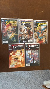Supergirl DC Comic Book Lot, Issues 20,21,22,23,24